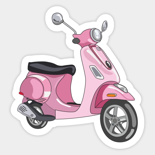 Scooter Sticker by idiotstile